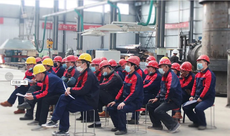 安全生產無小事！德森環(huán)境車間安全教育培訓不可或缺