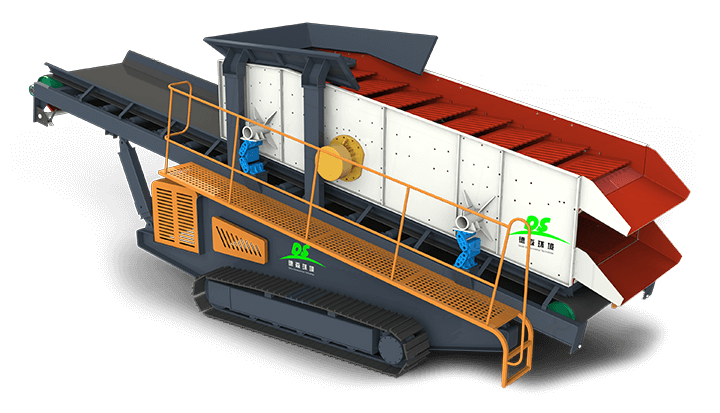 履帶式移動棒條篩