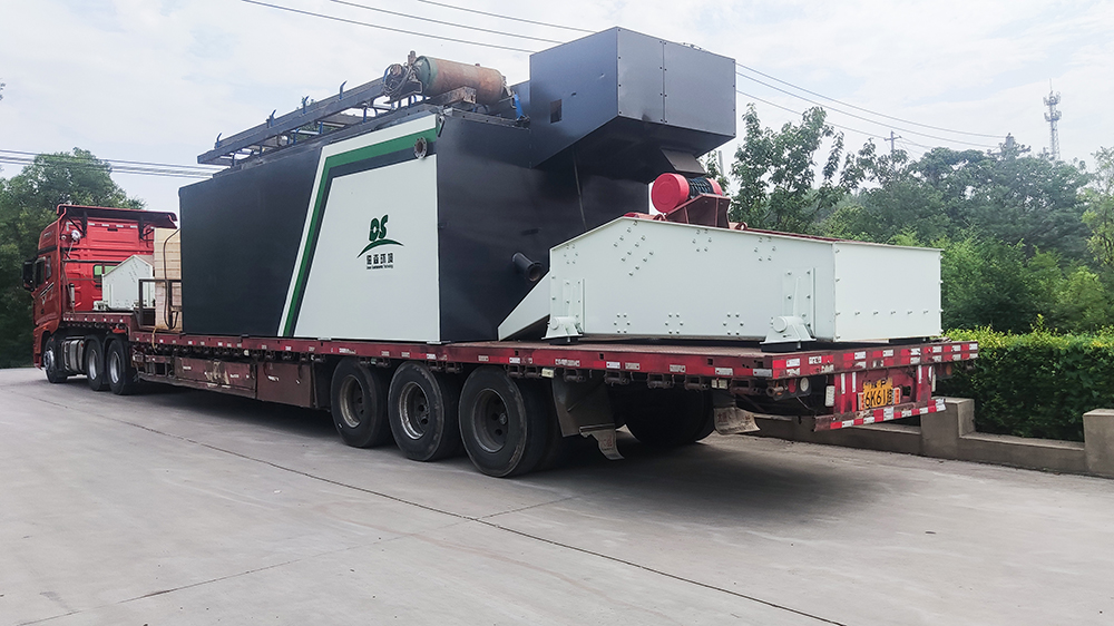 發(fā)貨日常：德森淋洗裝備，助力河北土壤修復(fù)