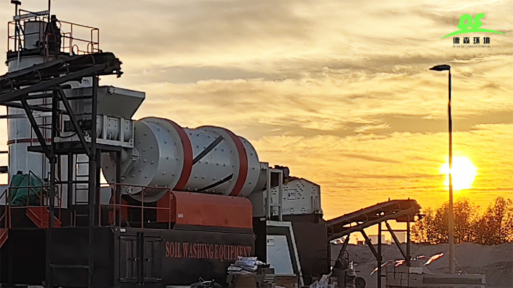 試機運行！中東油污染土壤淋洗項目介紹