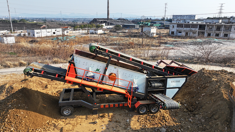 智能又靈活，德森移動篩分站為產(chǎn)業(yè)升級與綠色發(fā)展添動力