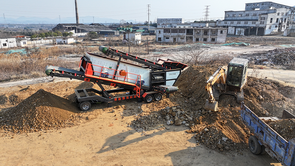 德森環(huán)境篩分項(xiàng)目現(xiàn)場(chǎng)