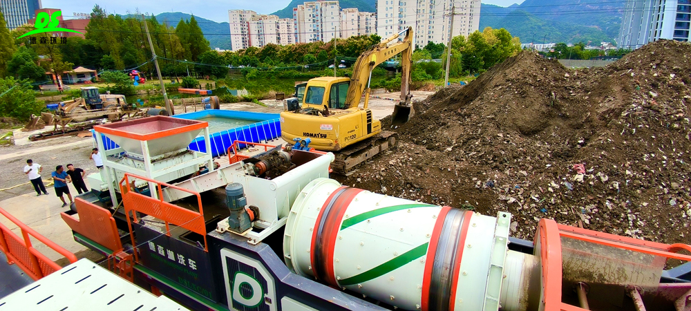 德森環(huán)境淋洗項目現(xiàn)場