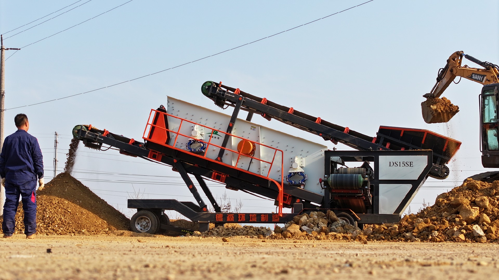 德森環(huán)境篩分車(chē)土壤修復(fù)移動(dòng)+精準(zhǔn)雙buff！