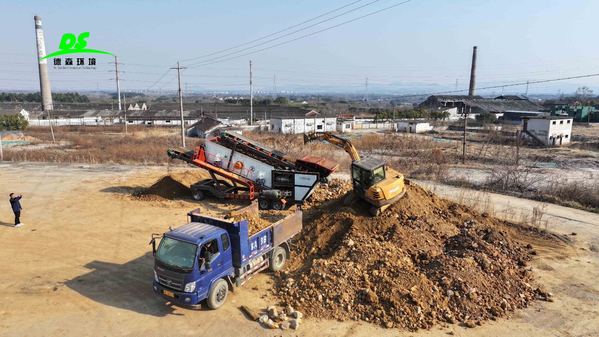德森環(huán)境篩分車的全場景適配之路