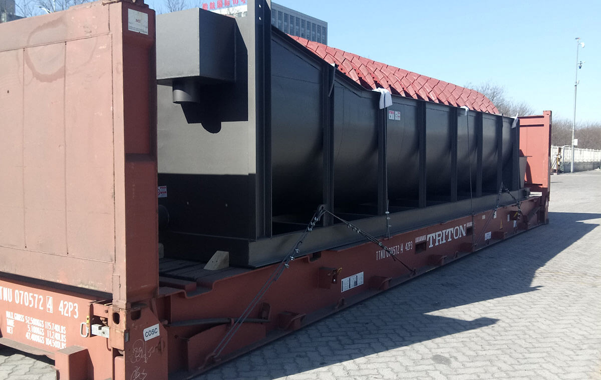 選礦裝備海外項目—港口裝柜