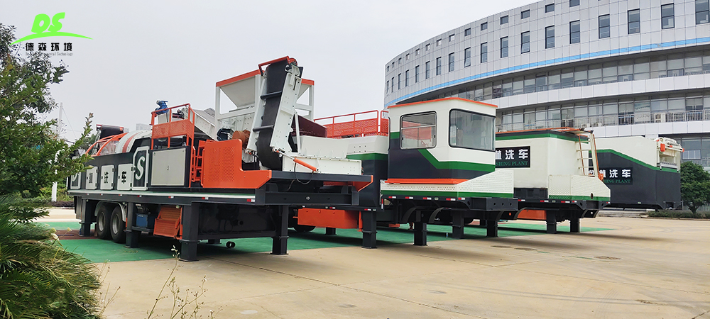 德森環(huán)境移動淋洗車：移動治污新標桿，高效修復(fù)更省心