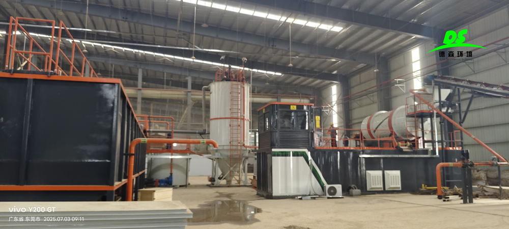 德森淋洗設(shè)備：重金屬場地高效修復(fù)核心選擇