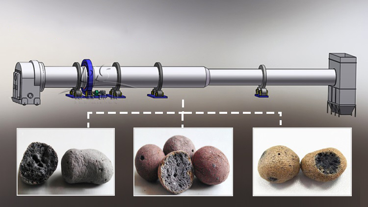 陶粒砂回轉(zhuǎn)窯如何制成陶粒砂，如何處理泥漿圈？
